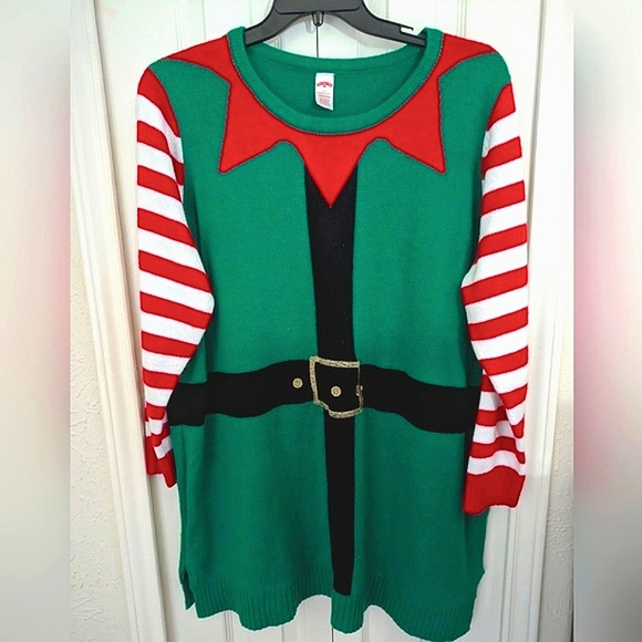 Christmas Elf Sweater - Picture 1 of 11